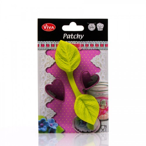 Patchy Heart Leaf With Puncher