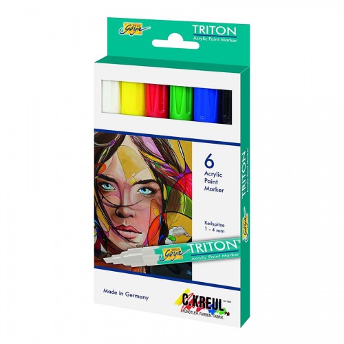 Triton Acrylic Paint Marker 1.4 - 6Er Set