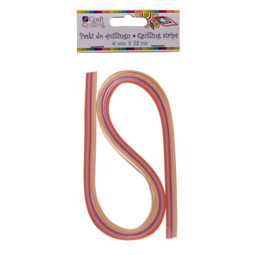 Quilling Paperstrips 6 Mm - Pink Tones