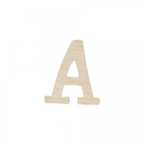 053 Wooden Letter H. 7 Cm. - A