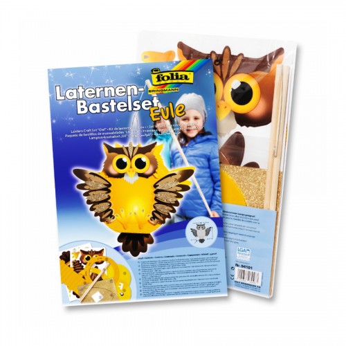 Lantern Craft Set Owl,23X33Cm