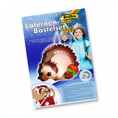 Lantern Craft Set Hedgehog,23X33Cm