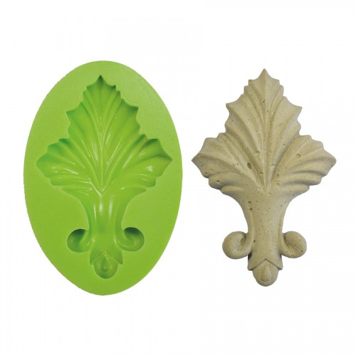 3D Silicone Mold Baroque Lily