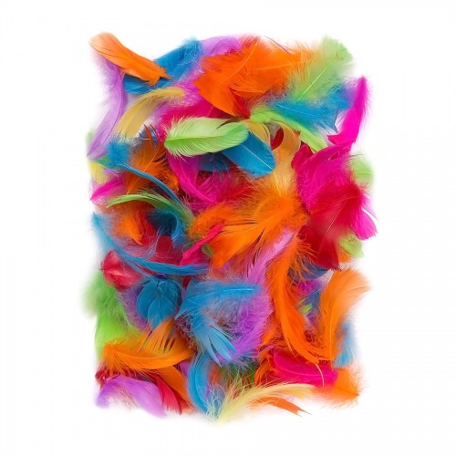 Feathers 5-12 Cm, 10 G Brights