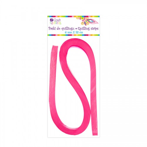 Quilling Strips 6 Mm - Pink, 100 Pcs