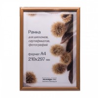 Wooden frame with glass 21х30 D14KL/1215 (beige)