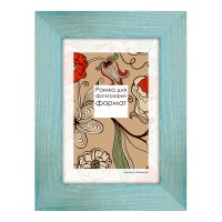 Wooden frame with glass 21х30 D30BKL/5084 (blue)