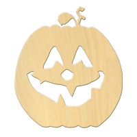 Wooden pc. for art 066 "Pumpkin №1" 15х16,9 cm