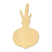 Wooden pc. for art 432 "Onion" 7*12 cm