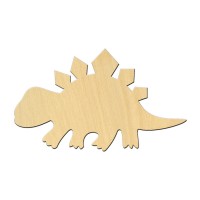 Wooden pc. for art 506 "Dinosaur №6" 10х6 cm