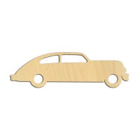 Wooden pc. for art 528 "Vintage car" 13х3,8 cm
