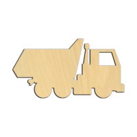 Wooden pc. for art 529 "Truck" 11х5,8 cm