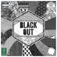 First Edition 8x8 FSC Paper Pad Black Out