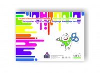 Double-sided colored cardboard,A3, 190gsm, 16 sheets (8 colors x2)
