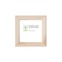 Wooden frame with glass 13х13 Д18С
