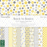 Dovecraft Back to Basics Baby Steps 12x12 Paper Pack