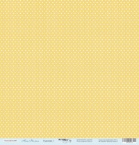 Single side cardstock 30x30 190 gsm  Our baby Polka Dots 1