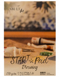 Drawing pad  START "SMLT" A4, 20 lh,170gsm