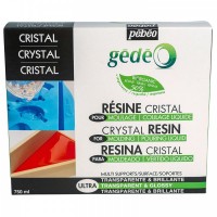 KIT RESINE CRISTAL BIO 750ML