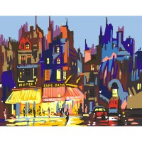 Standard Kit, painting by numbers, "Paris",35x45cm