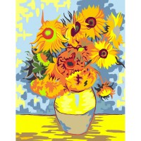 Standard Kit, painting by numbers, "Sunflowers",