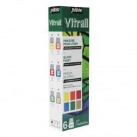 SET VITRAIL INITIATION  6 ASSORTED 20 ML BOTTLES