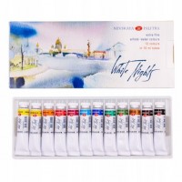 Watercolour set White Nights in tubes 12x10ml