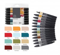 W&N ProMarker 12+1 Set - MANGA EXPANSION 1