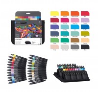 W&N PROMARKER x24pcs ARTS & ILLUSTRATION WALLET SET