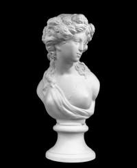 Plaster Cast .Bust of Flora