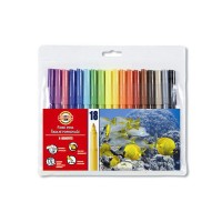 Set Of Fibre Pens 18Pcs