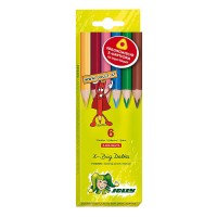 Set Of School Col.Pencils "Jolly"  12Pcs X-Big Del