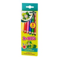 Set Of School Col.Pencils "Jolly"  6Pcs X-Big