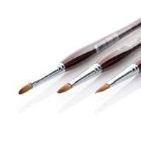 Kolinsky Oval Brush for Acrylic, Roubloff