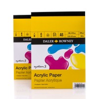 System 3 Acrylic Pad A5 "Daler-Rowney"