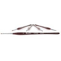 Kolinsky Flat Brush for Nail Design