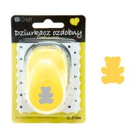 Craft punch 2,5 cm, Bear