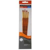 Gold Taklon  Sh 4 Pc #4