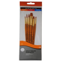 Gold Taklon Sh 5Pc #3