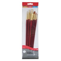 Simply Oil Mix Brush Set 6Pc