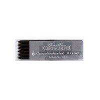 Charcoal Medium 6Pcs, Set D-5,6Mm Cretacolor