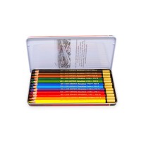 Set Of Aquarel Col-Pencils "Mondeluz" 12 Pcs
