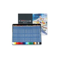 Set Of Aquarel Col-Pencils "Marino" 24 Pcs Cretaco