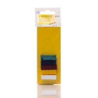 Wax colour pigments-set (5 diff.colours)