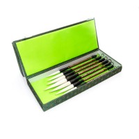 Calligraphy Brush Set (7 Pcs) Bamboo  Conda