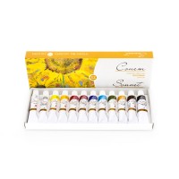 Oil Colour Set "Sonet" 12X10Ml, Cardboard Box