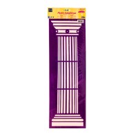 Ministencils Med./Size 18X50Cm, Reusable