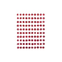 Adhesive Stones 6Mm,100Ps, Dalprint