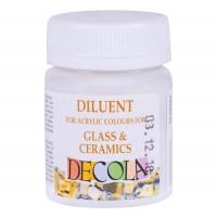 Diluent for acrylic colours for glass& ceramicsDecola50ml