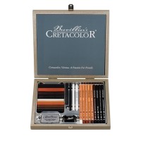 Sketchingbox Passion 25 Pieces Wood Bo,Cretacolor